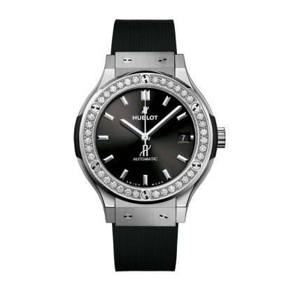 pas cher Hublot Classic Fusion Titane Diamants 38mm 565.NX.1470.RX.1204