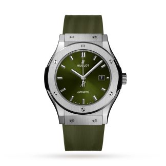 pas cher Hublot Classic Fusion Titanium Green 42mm 542.NX.8970.RX