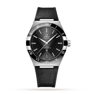 pas cher Omega Constellation Co Axial Master Chronometer 41mm Montre Homme Noir O13133412101001