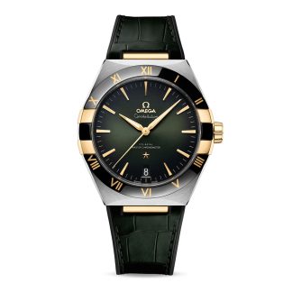 pas cher Omega Constellation Co Axial Master Chronometer 41mm Montre Homme Vert O13123412110001
