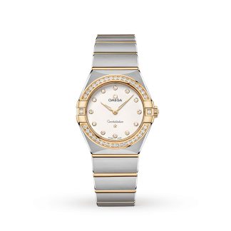 pas cher Omega Constellation Manhattan 28mm Ladies Watch O13125286052002