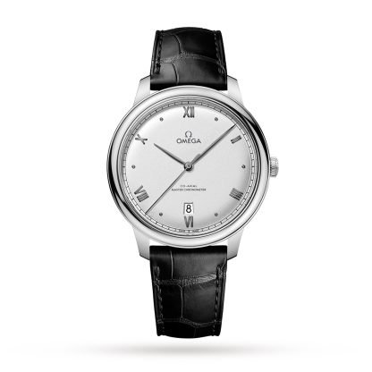 pas cher Omega De Ville Prestige Co Axial Master Chronometer 40mm Montre Homme Argent O43413402002001