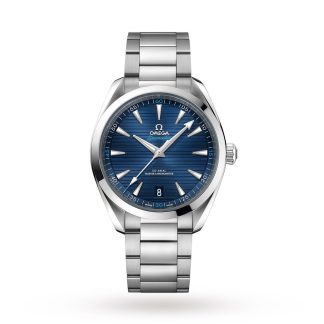 pas cher Omega Seamaster Aqua Terra 150M Mens Blue Dial 41mm Automatic Co Axial Watch O22010412103001