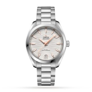 pas cher Omega Seamaster Aqua Terra Co Axial Master Chronometer 34mm Ladies Watch O22010342002001