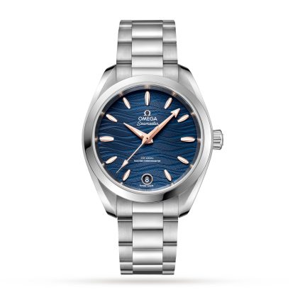 pas cher Omega Seamaster Aqua Terra Co Axial Master Chronometer 34mm Ladies Watch O22010342003001
