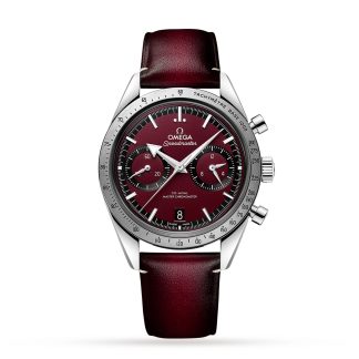 pas cher Omega Speedmaster 57 Co Axial Master Chronometer Chronograph 40.5mm Mens Watch Red O33212415111001