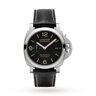 pas cher Panerai Luminor Marina 44mm Montre Homme PAM01312