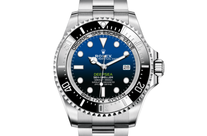 pas cher Rolex Rolex Deepsea Oyster 44 mm Oystersteel D cadran bleu M136660-0003
