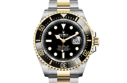 pas cher Rolex Sea-Dweller Oyster 43 mm Oystersteel et or jaune Cadran noir M126603-0001