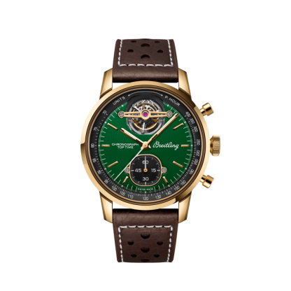 pas cher breitling Top Time B21 Ford Mustang Bronze Green NB21251A1L1X1